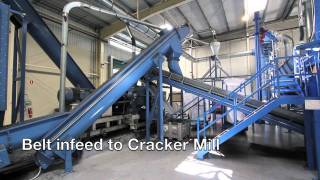 Recycling of tyres  Powder production [upl. by Oirevas]