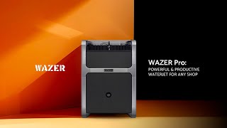 Introducing WAZER Pro Waterjet Cutter [upl. by Lisk390]