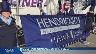 Hendrickson High school band marched in Macys Day Parade [upl. by Fernandez295]