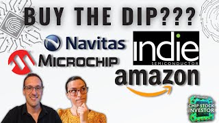 2 EV Startup Stocks to Sell NVTS amp INDI and 2 Big Semiconductor AI Stocks to Buy MCHP amp AMZN [upl. by Dunkin]