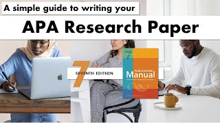 APA Research Paper Format  How to Write Using Sources [upl. by Rebliw]