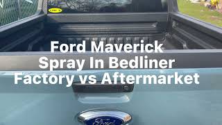 Ford Maverick Bedliner Constraint [upl. by Dodie]