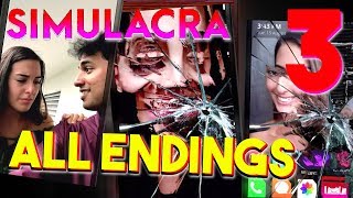 SIMULACRA  The Finale  ALL ENDINGS  SECRET ENDING  Manly Lets Play  3 [upl. by Ilesara688]