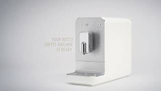 SMEG  Collezione Coffee Machine BCC13 [upl. by Enimajneb]