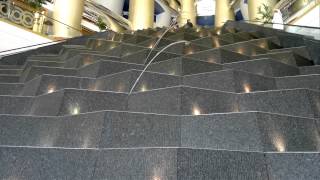 WATER FOUNTAINS AT THE BURJ AL ARAB HOTEL IN DUBAI [upl. by Pulling]