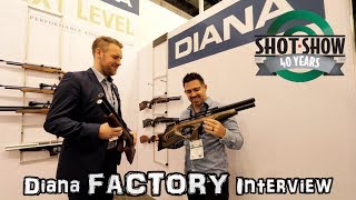 NEW Diana Outlaw Air Rifle  Skyhawk Regulated Airgun  SHOT Show 2018  Pellet Gun  PCP [upl. by Darra]