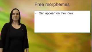 What is a morpheme [upl. by Eedeed]