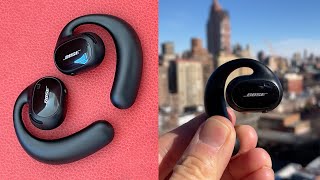 Bose Sport Open Earbuds review looks crazy but sounds good [upl. by Essilrahc]