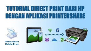 printershare TUTORIAL DIRECT PRINT DARI HP DENGAN APLIKASI PRINTERSHARE [upl. by Ahsap192]