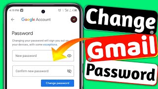 How To Change Gmail Password  Gmail password change  Email Password change [upl. by Anibas]