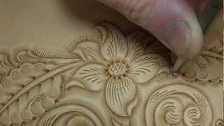 Tooling and Carving Leather [upl. by Leehar]