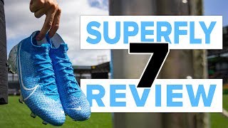 Nike Mercurial Superfly 7 review  Vapor 13 with a collar [upl. by Sigfrid]