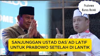 USTD DASAD LATIF TERUS TERANG SOAL PRABOWO TERBARU [upl. by Tull]