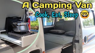 Camping Van  Modified Maruti EECO  Mini Car Camper RV Concept  Caravan Modification in India 2020 [upl. by Borek]