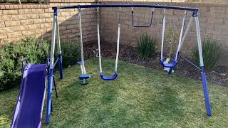 How To Assemble a Swing Set Sportspower [upl. by Yclek238]