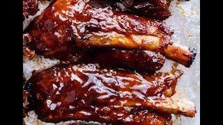 Slow Cooker Barbecue Ribs [upl. by Amikat]