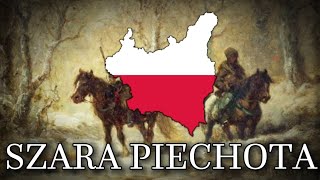 quotSzara Piechotaquot The Grey Infantry  Polish Legionary Song [upl. by Joashus26]