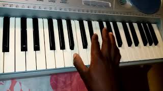 Tongai moyo lead guitar tutorial On a keyboard [upl. by Nhaj757]