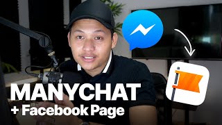 How To Connect ManyChat To Facebook Page for FREE [upl. by Kciderf]