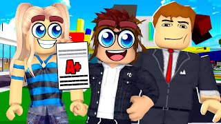 🏫 MES PARENTS SONT LES DIRECTEURS DE MON ÉCOLE CELA PART EN VRILLE dans BROOKHAVEN RP  😂 STORY [upl. by Annauqal]