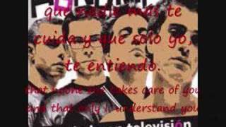 Te Entiendo by Pignoise Spanish and english lyrics [upl. by Edualc]