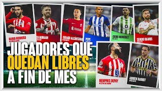 JUGADORES QUE QUEDAN LIBRES EL 30 DE JUNIO [upl. by Asilec]