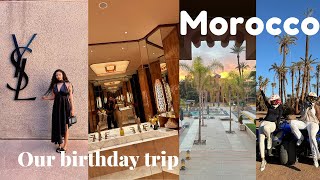 TRAVEL VLOG BIRTHDAY IN MARRAKESH MOROCCO [upl. by Arek420]