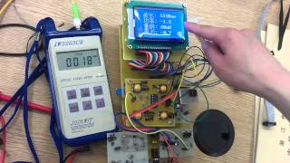 OpticalPower Meter Powered by AD8304 from TI made by Ke Zeng [upl. by Aniratak908]