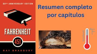 Resumen completo Fahrenheit 451 de Ray Bradbury Resumen por capítulos [upl. by Saba]