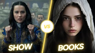 Shadow and Bone BOOKS vs LIVE ACTION Netflix series according to AI [upl. by Ophelia275]