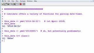 Introduction to the lubridate R package [upl. by Atinhoj785]