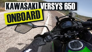 Kawasaki Versys 650 2022 ✊ Onboard 🔈🔥 Engine Sound Only [upl. by Uthrop590]