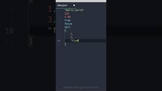 What is JSON json technology shorts [upl. by Livy]