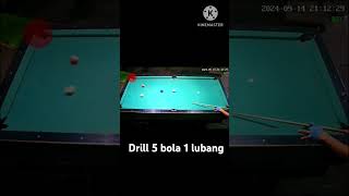 Billiard 7 feet bola tanggung billiards billiardpemula billiard indobilliard pool biliard [upl. by Wrand]