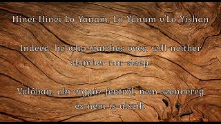 YAHUAH MUSIC  Jewish Folk Song  Im Hashem Lo Yivneh Bayis HEBREW ENGLISH amp HUNGARIAN SUBTITLE [upl. by Susette411]