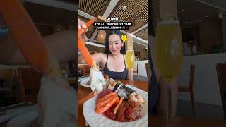 The best buffet on the island oahu hawaii hawaiifood seafood buffet lobster foodreview crab [upl. by Winston797]