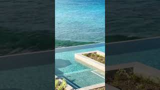 Hawksbill Resort Antigua Infinity Pool [upl. by Anilat355]