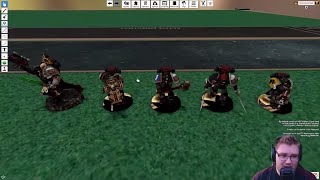 Deathwatch vs Orks  KILL TEAM Table Top Simulator Game [upl. by Yrrak]