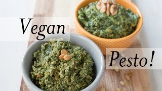 Vegan Pesto [upl. by Ehctav]