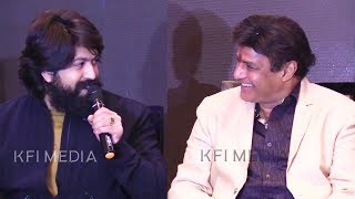 Rocking Star Yash talking about Balakrishna  NTR Kathanayakudu [upl. by Guenzi]