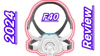 The ResMed F40 CPAP Mask Review [upl. by Naoma]