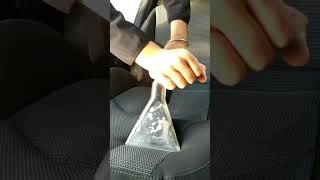 shorts Car seats Deep clean II Satisfying vacuum II How to clean car seats [upl. by Ahseel]