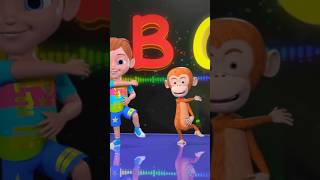 ABC Hip Hop Song shorts funlearning nurseryrhymes dancemusic kidssongs [upl. by Mat]