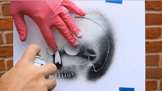 STENCIL ART FOR BEGINNERS Step by Step [upl. by Gram]