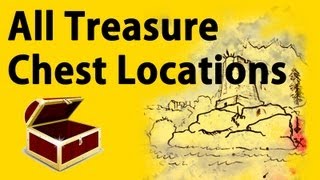 Skyrim All Treasure Map Chest Locations [upl. by Viki995]