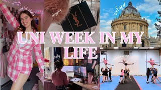 uni week in my life  first week of lectures 6am starts cheerleading and more [upl. by Job603]