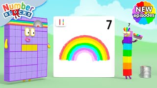 The Rainbow Makers  S7 E8  Learn Times Tables  Numberblocks [upl. by Jezabelle]