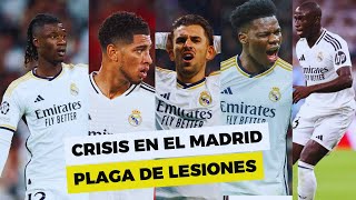 Crisis De Lesiones En EL REAL MADRID [upl. by Saloma]