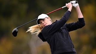 Late surge lifts LeBlanc to LPGA lead [upl. by Margarete]