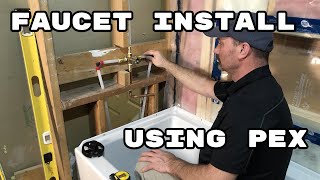 How To Install TubShower Faucet [upl. by Eitsym]